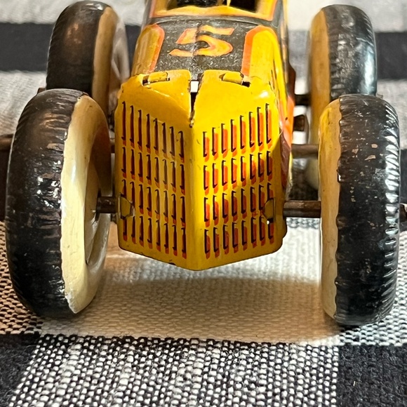 Marx Toys #5 Wind up, Speedster w/Key and Driver - Picture 6 of 7